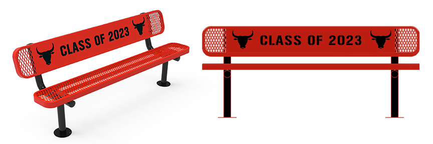 Class of 2023 Bull Logo with Mock-up